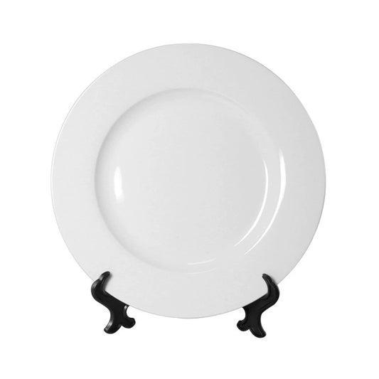 10 Inch Plain White Ceramic Serving Plates Tableware-10寸白盘