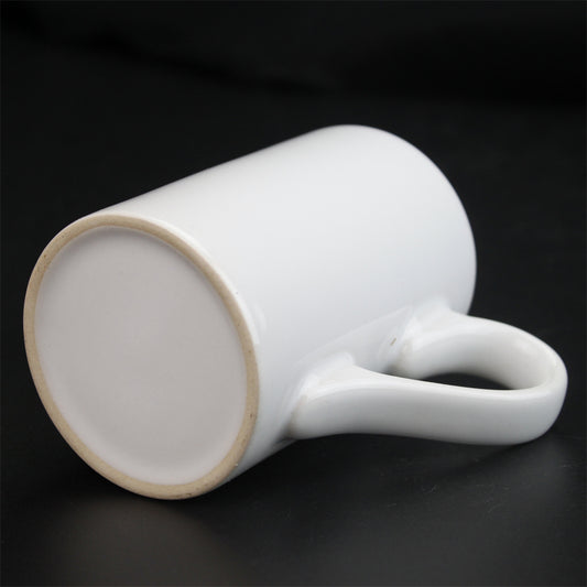 10 oz straight cup Ceramic Gift Mugs Heat-Transfer Sublimation Cup