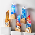 &nbsp;Luxury Blank Wooden Plaques Customized Wooden Crystal Trophies-10-10款金属实木奖杯
