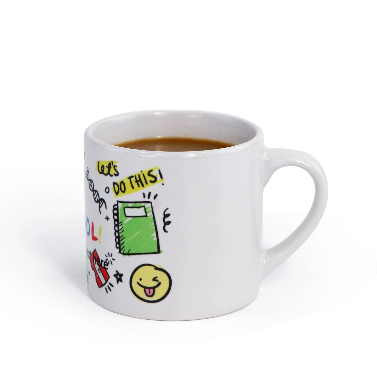 Personalized Eco-Friendly 6oz Ceramic Durable White Coffee Mug-6oz白杯