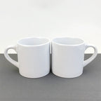 Personalized Eco-Friendly 6oz Ceramic Durable White Coffee Mug-6oz白杯