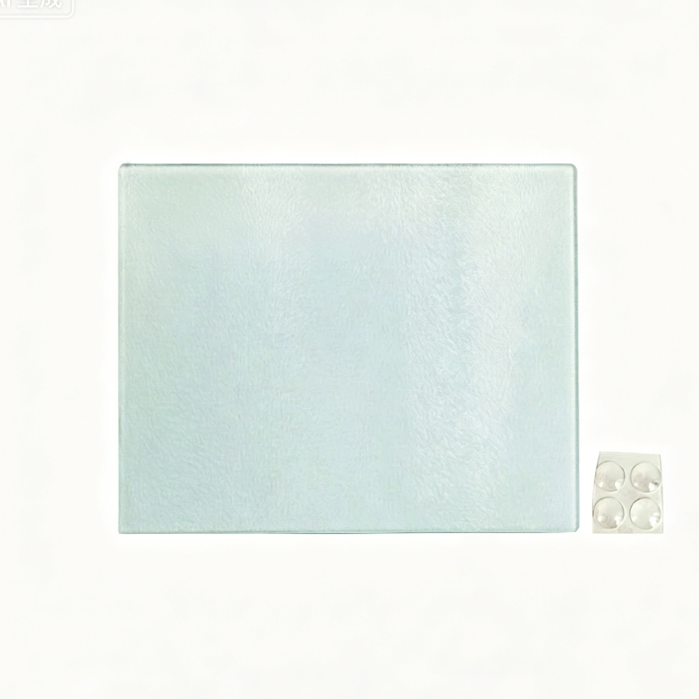 Square Glass Cutting Board for Kitchen Food Prep-20x28cm方形玻璃菜板