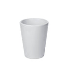 1.5oz Conical Ceramic Cup White Color Custom Printing Ceramic Shot Glasses