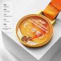 Custom Gold Run Race Medal Custom UV Printing Medal-1-01款金属水晶挂牌