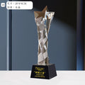 New Design Colored Star Tower Crystal Glass Awards Trophies-10-10款水晶烤色奖杯
