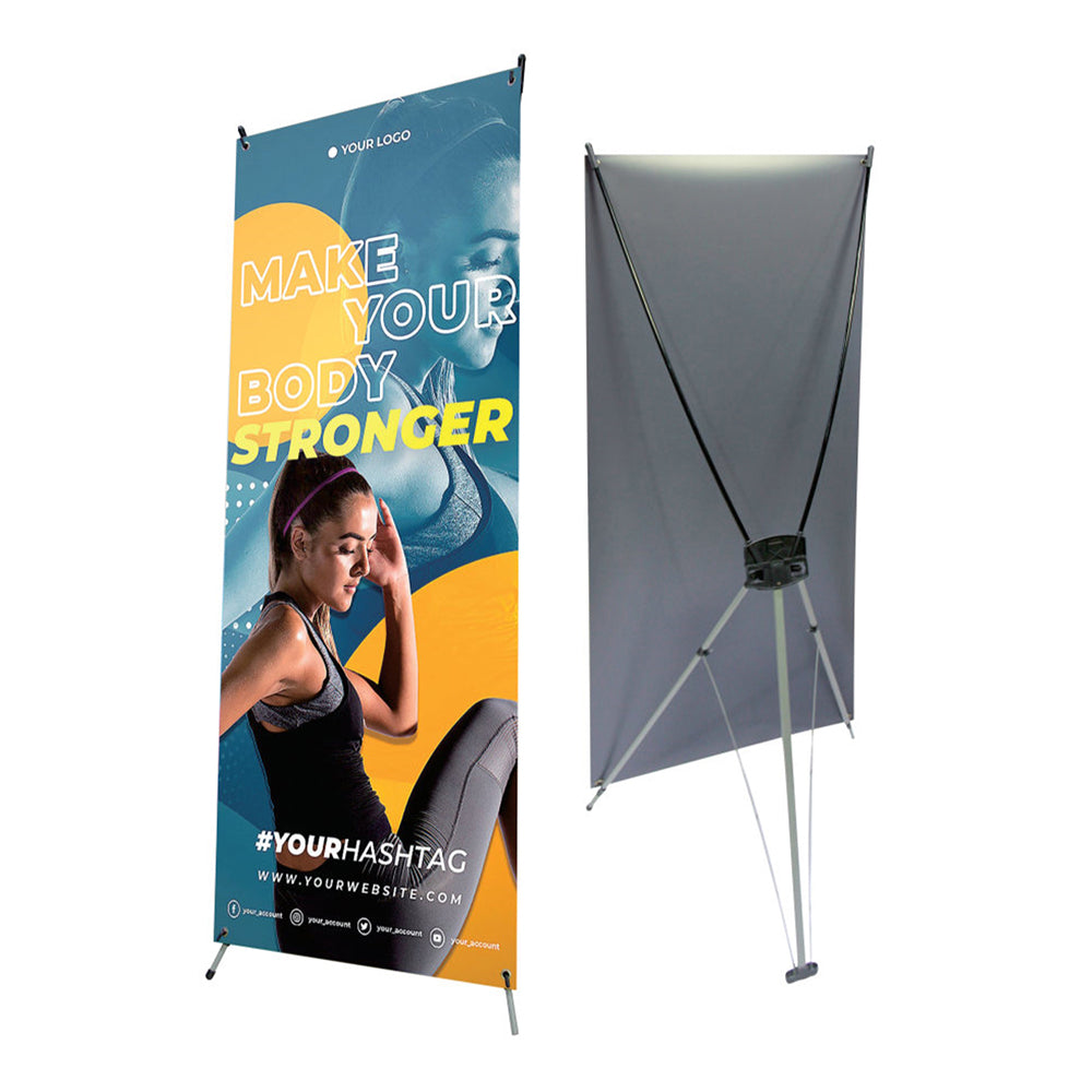Korean X-banner-韩式X展架