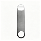 Long Bar Silver Stainless Steel Beer Bottle Opener-银色不锈钢开瓶器（长条状）