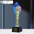 Colorful Crystal Trophy Cup Glass Medal Award Available Sports Trophy-11-11款水晶烤色奖杯