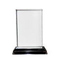 Vertical T-Shape Coated Crystal Upright T Crystal for Custom Trophy Decor-竖T涂层水晶