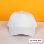 Heat transfer pure cotton five-panel baseball cap