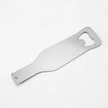 Large Wine Bottle Shaped Silver Steel Bottle Opener-银色不锈钢开瓶器（大酒瓶状）