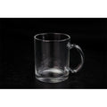 11oz Glass Transparency Cup Sublimation Glass Mug with Good Sublimation Coating