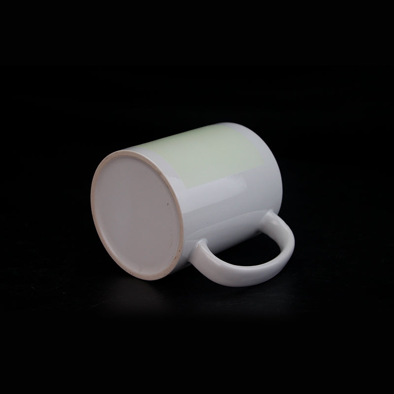 11oz China Luminous Glow in the Dark Sublimation Glowing in Night Luminous White Mug