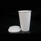 Custom Logo Personalised 11oz Double Wall Conical ceramic cup
