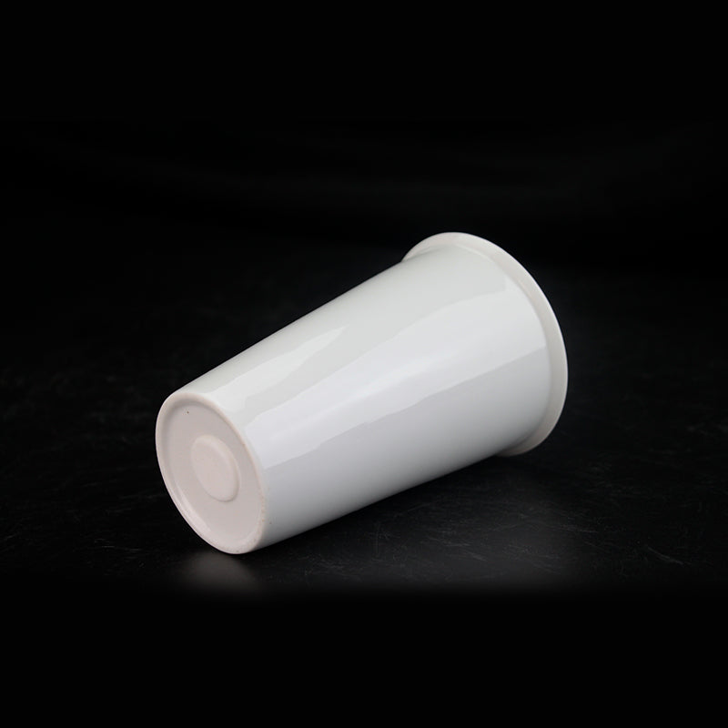 Custom Logo Personalised 11oz Double Wall Conical ceramic cup