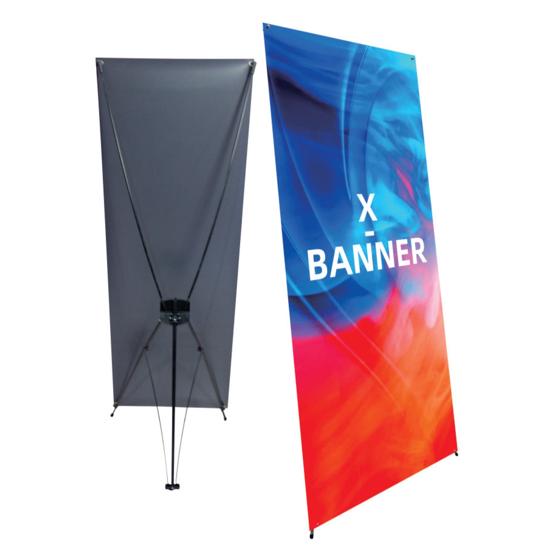 Strength X-banner Adjustable-可调节X展架