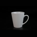 Wholesale 12oz Conical Sublimation Latte Ceramic Mug Orca Coatings