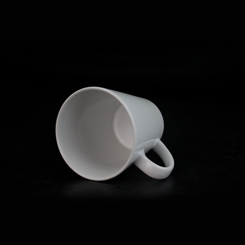 Wholesale 12oz Conical Sublimation Latte Ceramic Mug Orca Coatings