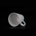 Wholesale 12oz Conical Sublimation Latte Ceramic Mug Orca Coatings