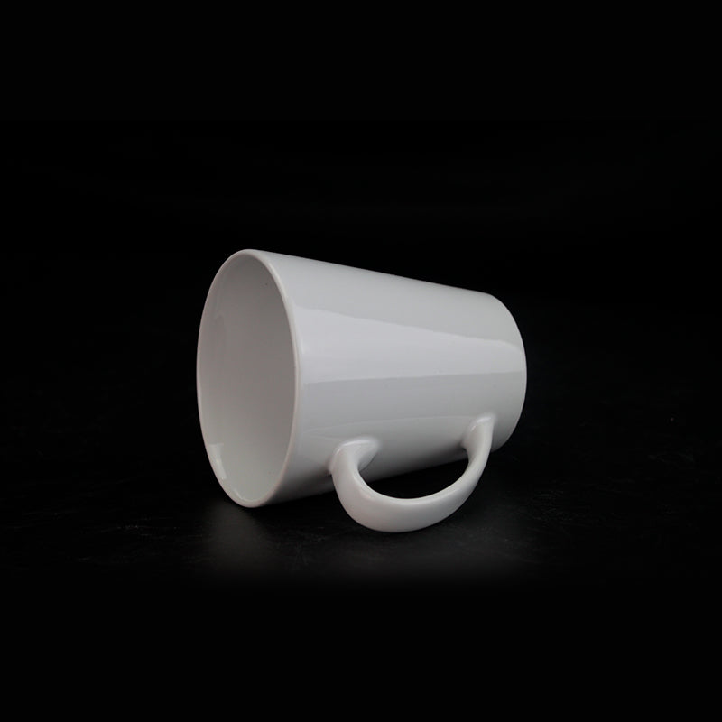 Wholesale 12oz Conical Sublimation Latte Ceramic Mug Orca Coatings