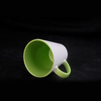 Wholesale 12oz Double Color Cup Sublimation Blanks Ceramic Coffee Latte Mugs