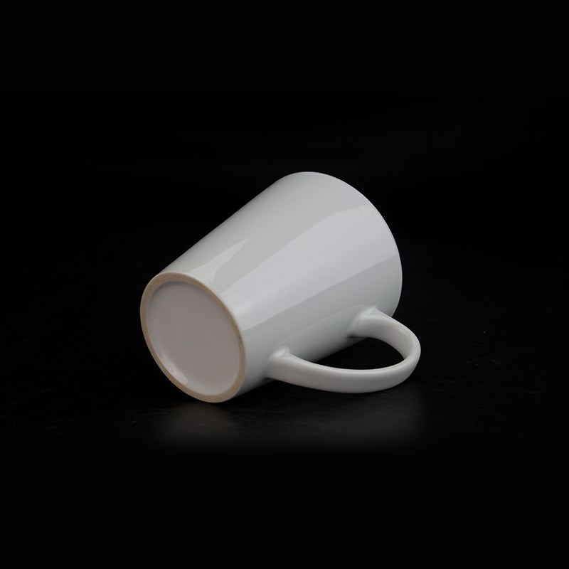 Wholesale 12oz Conical Sublimation Latte Ceramic Mug Orca Coatings