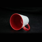 Wholesale 12oz Double Color Cup Sublimation Blanks Ceramic Coffee Latte Mugs
