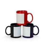 11oz Ceramic Heat Press Cup Sublimation Luminous Magic Mugs-11oz全彩方形夜光杯