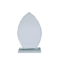 Peach Leaf Shaped Coated Crystal Heart Leaf Crystal for Decor & Gift-桃形叶子涂层水晶