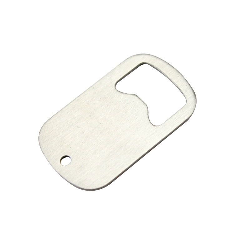 Pendant Style Silver Stainless Steel Bottle Opener-银色不锈钢开瓶器（挂件状）