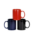 11oz Porcelain Sublimation Heat Sensitive Magic Color Changing Coffee Mug-11oz全彩局部变色杯