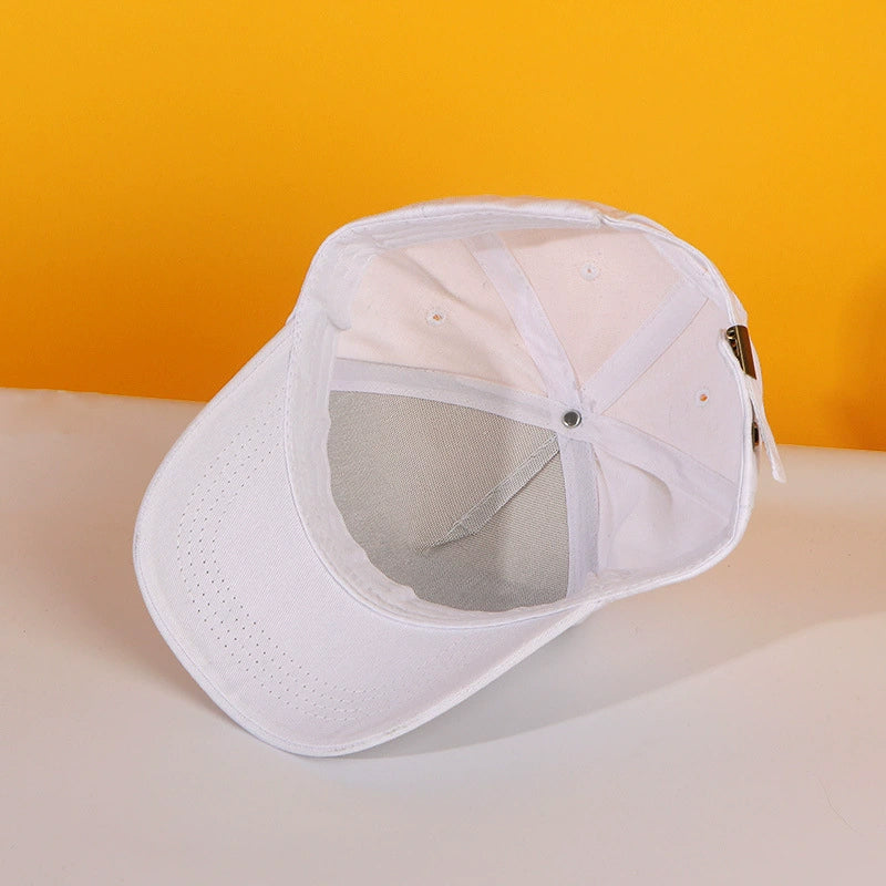 Heat transfer pure cotton five-panel baseball cap