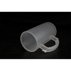 High Quality Customized Clear Color 16 Oz Sublimation Frosted Glass Beer Mug-16oz磨砂玻璃啤酒杯