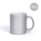 Customized 11oz Ceramic Mug Flash Sublimation Cup-11oz闪光陶瓷杯