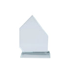 Pentagon Screen Coated Crystal Five-Sided Screen Crystal Ornament-五角屏风涂层水晶