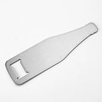Mini Wine Bottle Silver Steel Beer Opener-银色不锈钢开瓶器（小酒瓶状）
