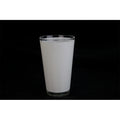17oz Sublimation Shot Glass with White Patch Wholesale-17oz刮白玻璃杯