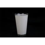 17oz Sublimation Shot Glass with White Patch Wholesale-17oz刮白玻璃杯