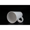 Wholesale 17oz Conical Sublimation Latte Ceramic Mug Orca Coatings-17oz锥形白杯