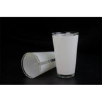17oz Sublimation Shot Glass with White Patch Wholesale-17oz刮白玻璃杯