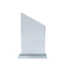 Inclined Surface Coated Crystal Beveled Crystal for Engraving & Trophy-斜面涂层水晶