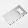Credit Card Shaped Silver Stainless Steel Opener-银色不锈钢开瓶器（信用卡状）