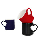 11oz Ceramic Color-Changing Heart Shape Mug-11oz桃心手把变色杯