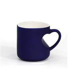 11oz Ceramic Color-Changing Heart Shape Mug-11oz桃心手把变色杯