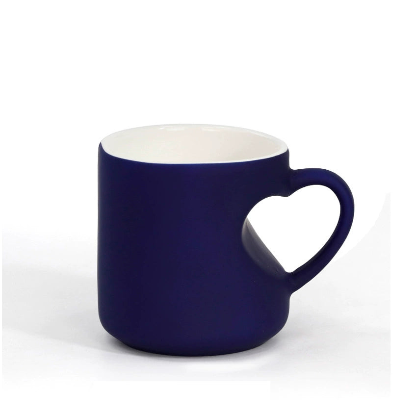 11oz Ceramic Color-Changing Heart Shape Mug-11oz桃心手把变色杯