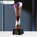 Honor of Crystal Factory Direct Sales Medals and Trophies Crystal Glazed Trophy Custom Crystal Awards-19-19款水晶烤色奖杯