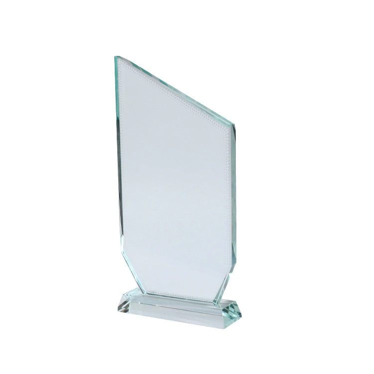 Beveled Corner Coated Crystal Medal Slant Edge Crystal Award Plaque-斜角奖牌涂层水晶