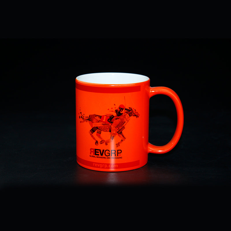Custom Sublimation Porcelain Coffee Mug Color-changing light cup-亮光变色杯