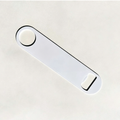Long Bar White Stainless Steel Beer Bottle Opener-白色不锈钢开瓶器（长条状）