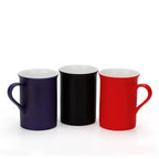 10oz Simple Color Creative Bone China Ceramic Mug-10oz反口骨瓷变色杯